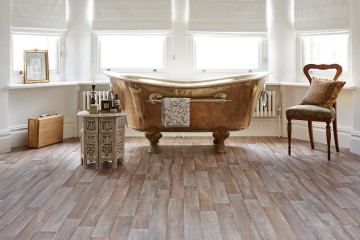 Vinyl Flooring - A large range of colours and patterns available to match any décor.